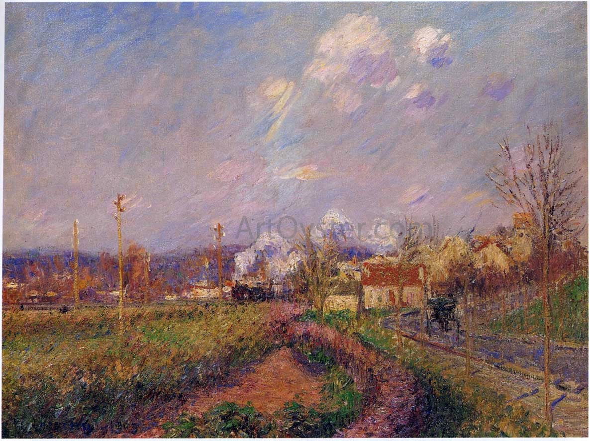  Gustave Loiseau Landscape in Autumn - Hand Painted Oil Painting