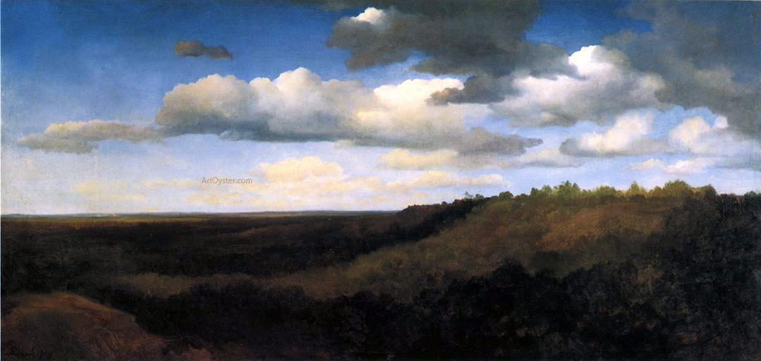  Charles Francois Daubigny Landscape in the Campagna - Hand Painted Oil Painting