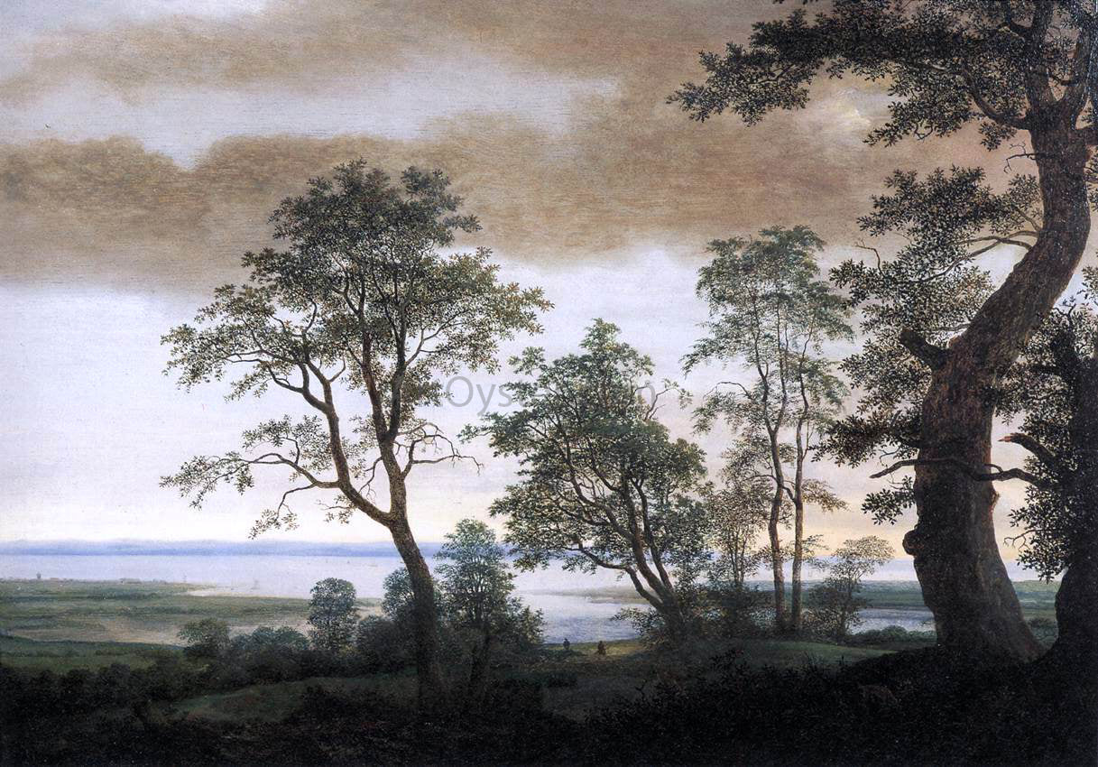  The Younger Cornelis Hendricksz Vroom Landscape with Estuary - Hand Painted Oil Painting