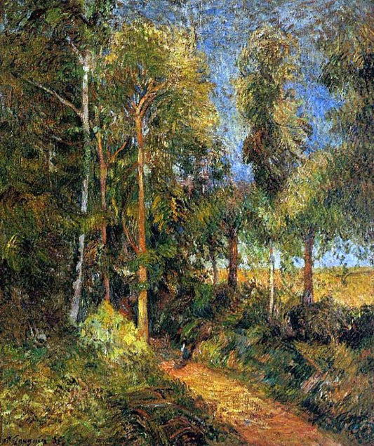  Paul Gauguin Lane through the Beaches - Hand Painted Oil Painting