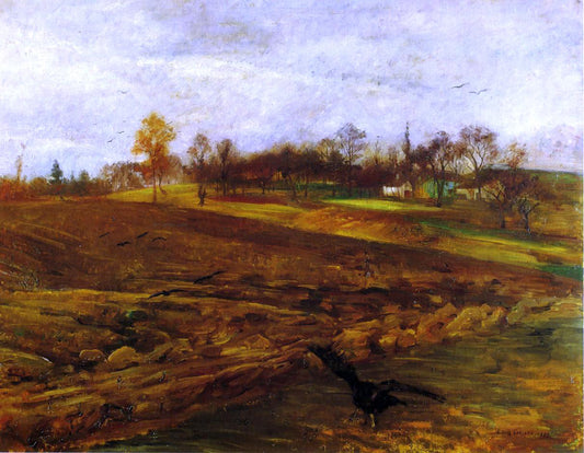  Lovis Corinth Large Landscape with Ravens - Hand Painted Oil Painting