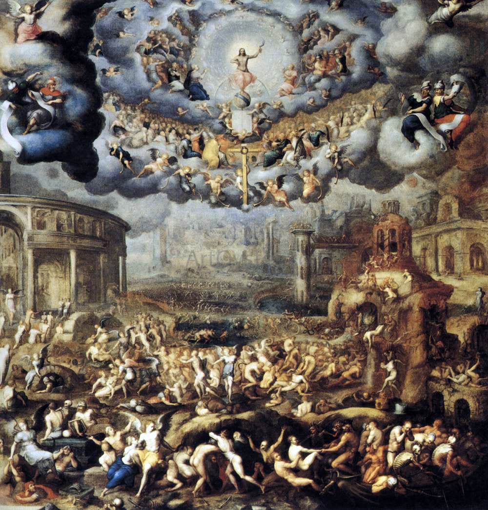  The Younger Jean Cousin Last Judgment - Hand Painted Oil Painting