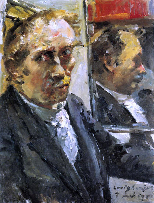  Lovis Corinth Last Self Portrait - Hand Painted Oil Painting