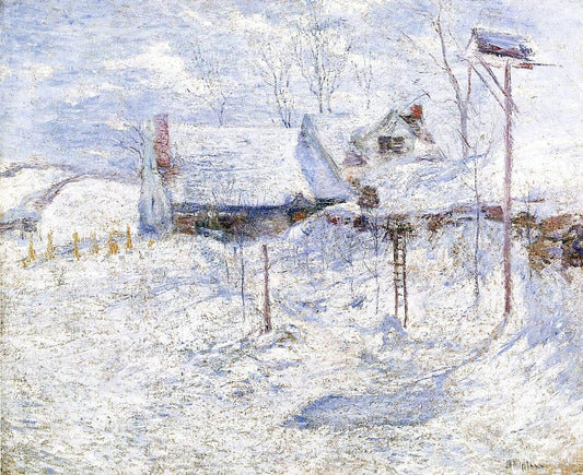  John Twachtman Last Touch of Sun - Hand Painted Oil Painting