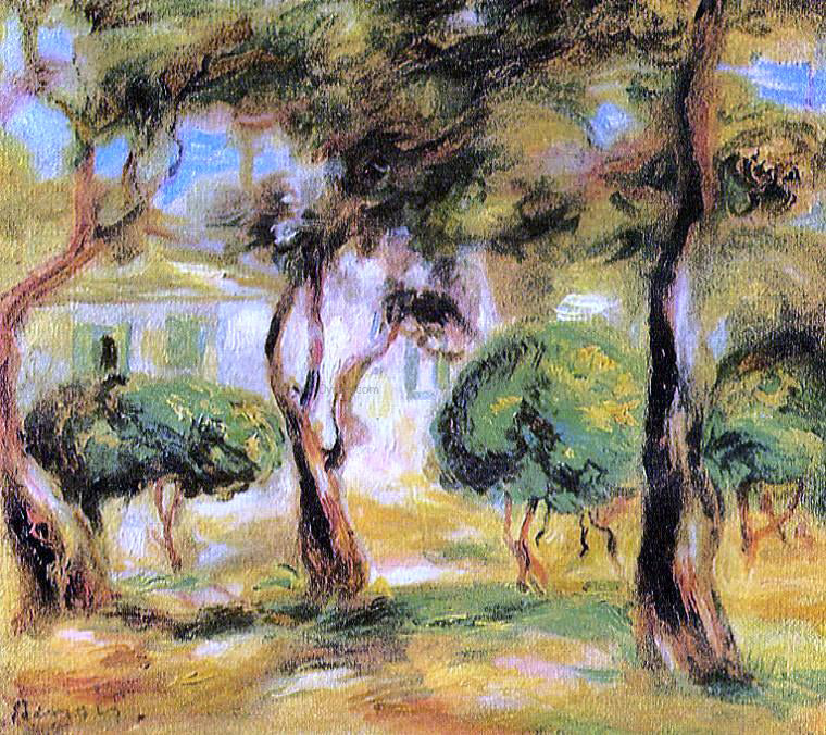  Pierre Auguste Renoir Le Jardin des Collettes - Hand Painted Oil Painting