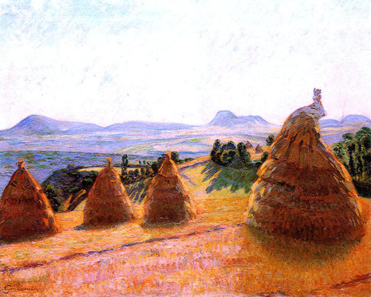  Armand Guillaumin Le Pleteau Bromant a Pontgibaud (also known as Puy de Dome) - Hand Painted Oil Painting