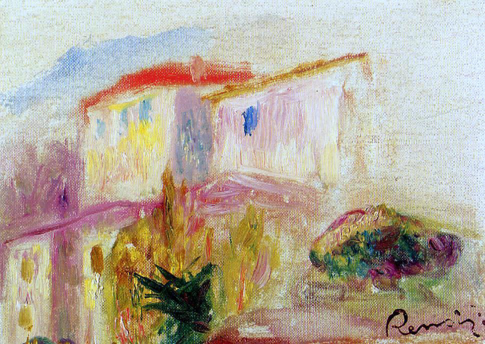  Pierre Auguste Renoir Le Poste at Cagnes (study) - Hand Painted Oil Painting