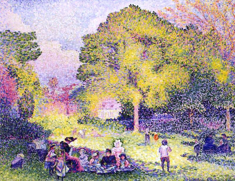  Henri Edmond Cross Le Ranelagh - Hand Painted Oil Painting