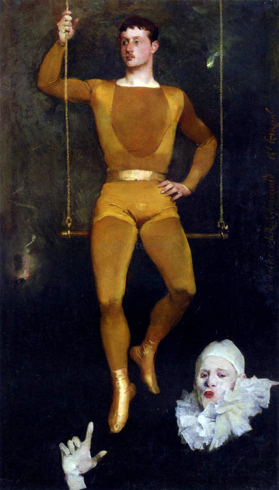  Charles Giron Le Trapeziste Et Le Clown - Hand Painted Oil Painting