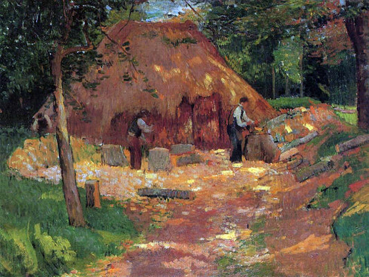  Henri Moret Les Saboriers - Hand Painted Oil Painting