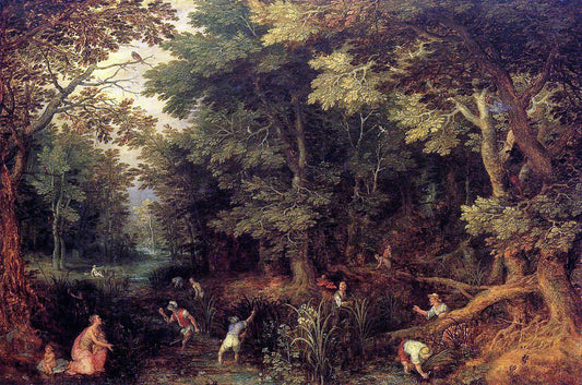  The Elder Jan Bruegel Leto and the Lycean Peasants - Hand Painted Oil Painting