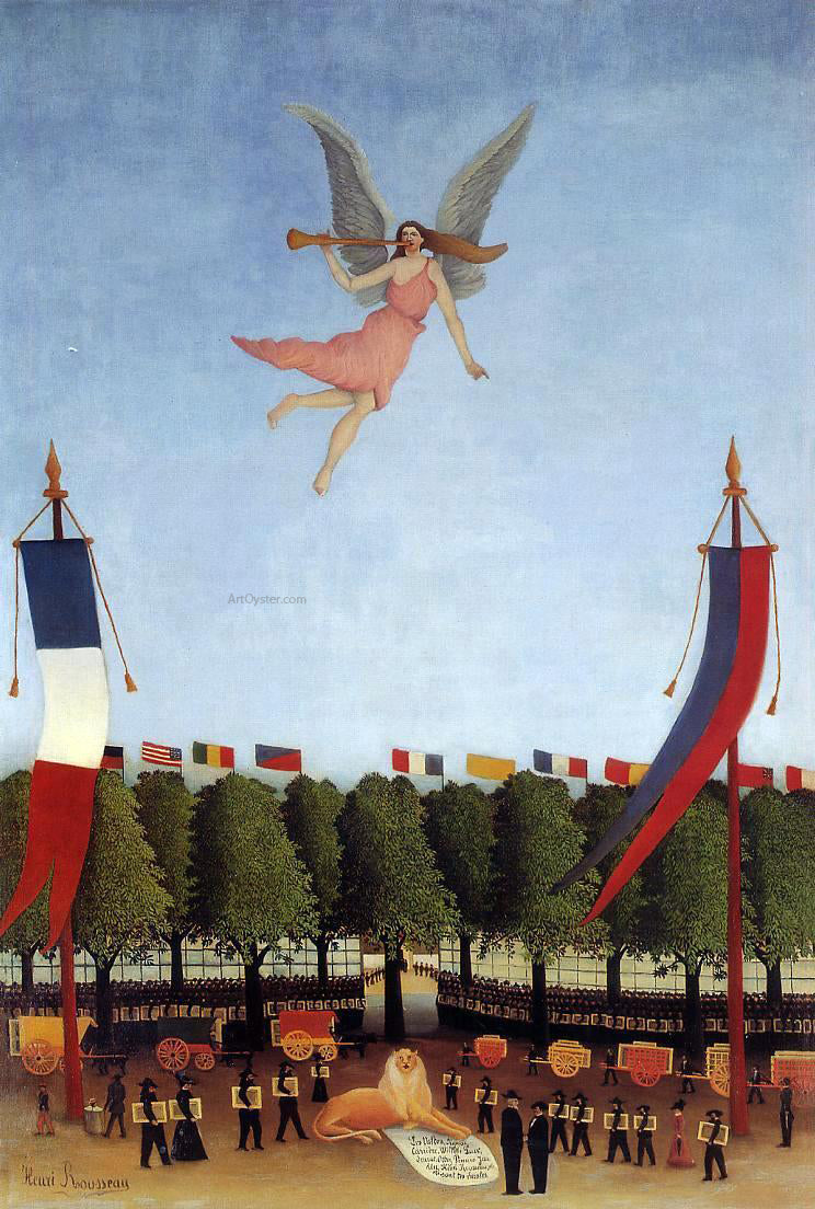  Henri Rousseau Liberty Inviting Artists to Take Part in the 22nd Exhibition of the Society of Independent Artists - Hand Painted Oil Painting