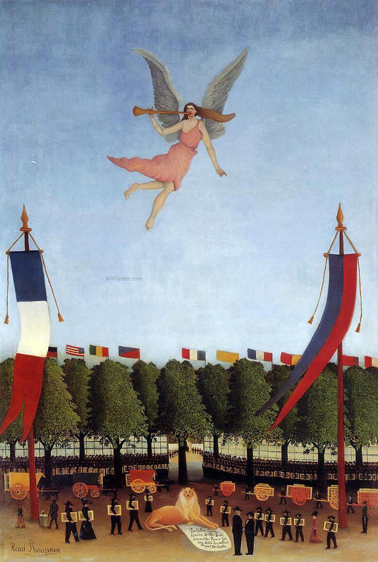  Henri Rousseau Liberty Inviting Artists to Take Part in the 22nd Exhibition of the Society of Independent Artists - Hand Painted Oil Painting