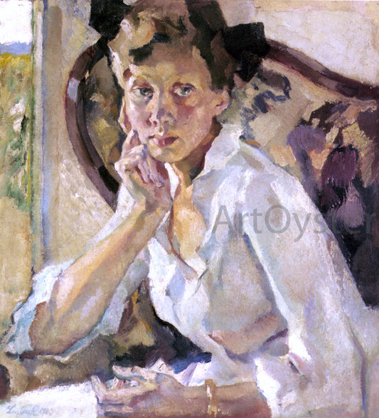  Leo Putz Lisl - Hand Painted Oil Painting