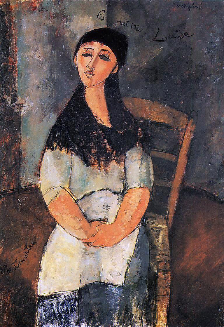  Amedeo Modigliani Little Louise - Hand Painted Oil Painting