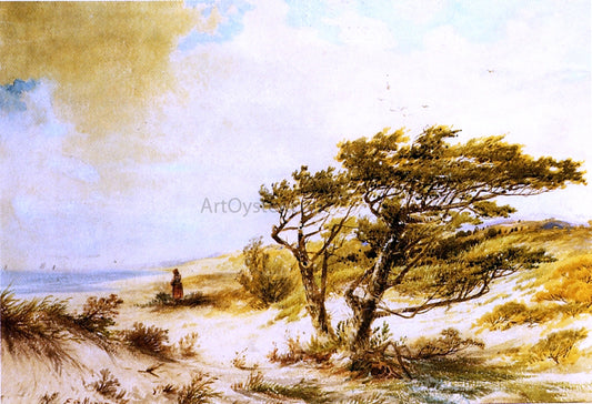  Edward Moran Looking out to Sea - Hand Painted Oil Painting
