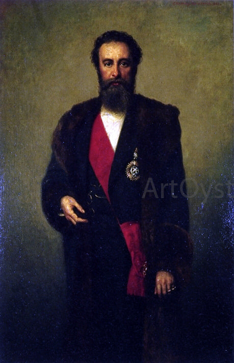  George Alexander Healy Lord Edward Robert Bulwer-Lytton - Hand Painted Oil Painting