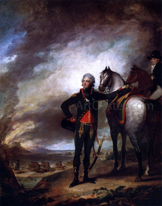  Gilbert Stuart Louis-Marie, Vicomte de Noailles - Hand Painted Oil Painting