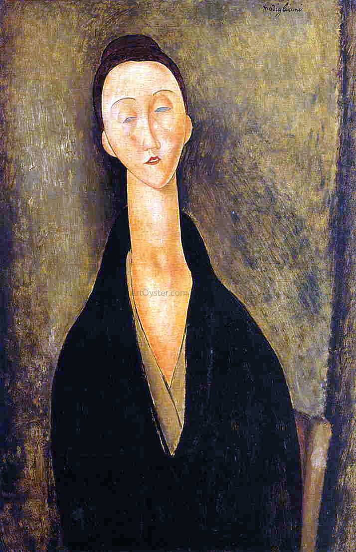  Amedeo Modigliani Lunia Czechowska - Hand Painted Oil Painting