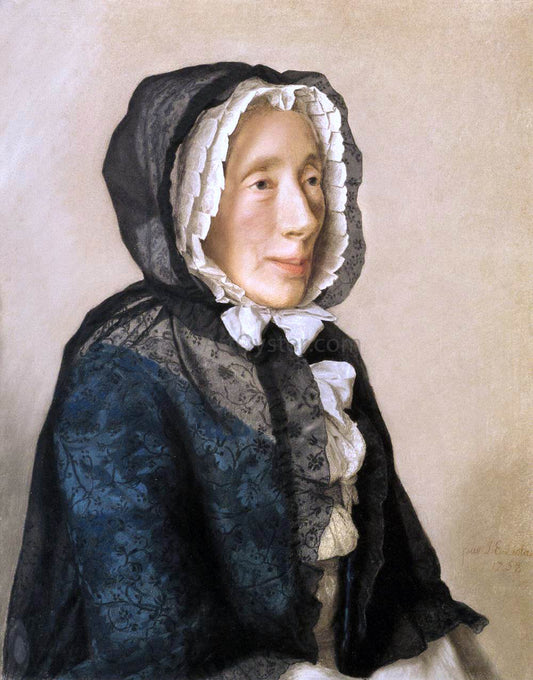  Jean-Etienne Liotard Madame Jean Tronchin - Hand Painted Oil Painting
