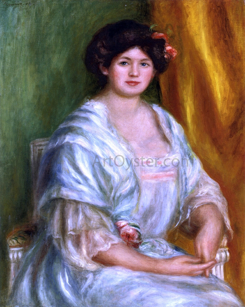  Pierre Auguste Renoir Madame Thurneyssen - Hand Painted Oil Painting