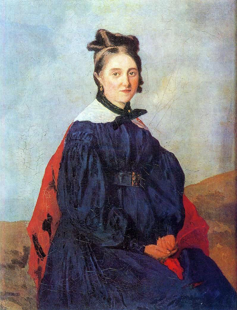  Jean-Baptiste-Camille Corot Mademoiselle Alexina Ledoux - Hand Painted Oil Painting