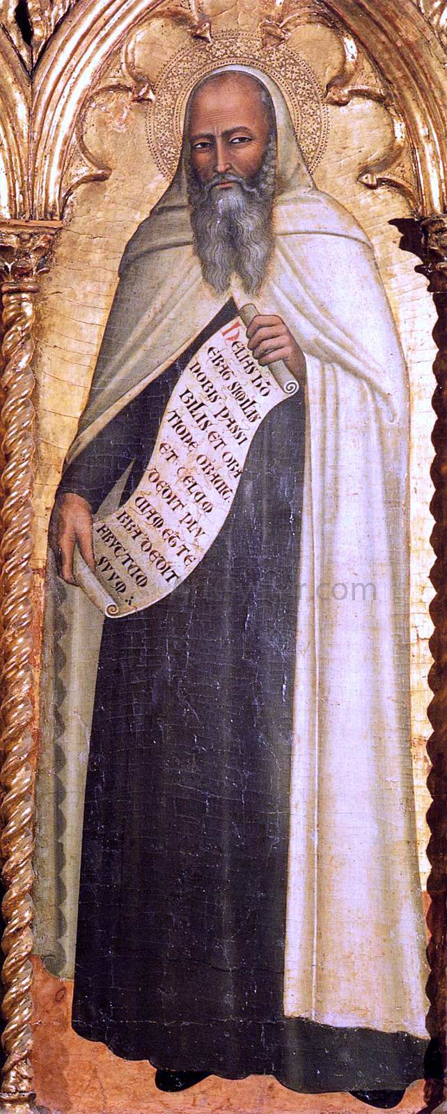  Andrea Da Firenze Madonna and Child with Saints (detail) - Hand Painted Oil Painting