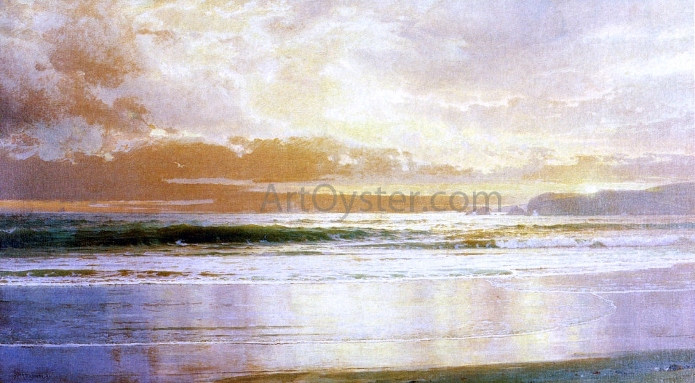  William Trost Richards Marine - Hand Painted Oil Painting