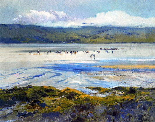  Eliseo Meifren I Roig Marisqueros - Hand Painted Oil Painting