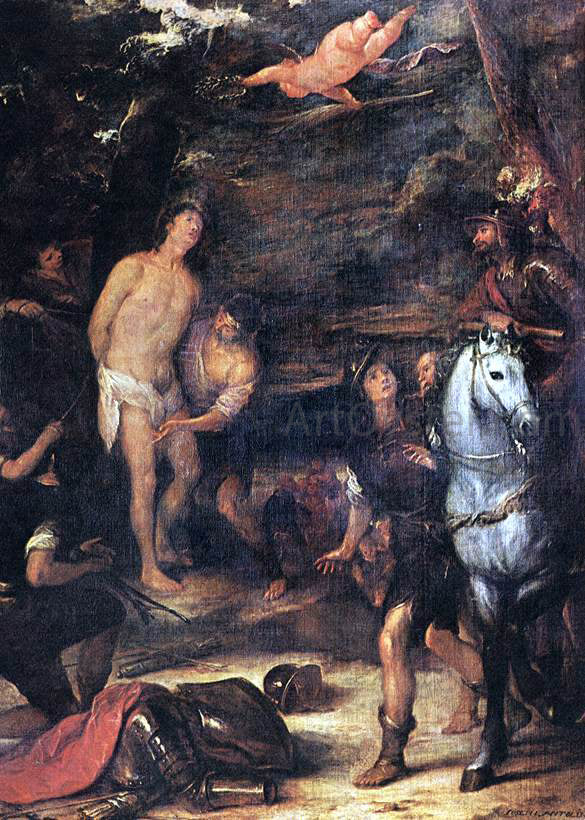  Jose Antolinez Martyrdom of St. Sebastian - Hand Painted Oil Painting