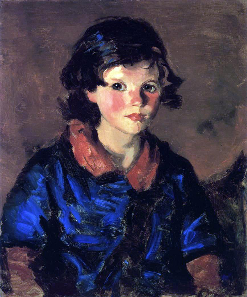  Robert Henri Mary Ann Caferty - Hand Painted Oil Painting
