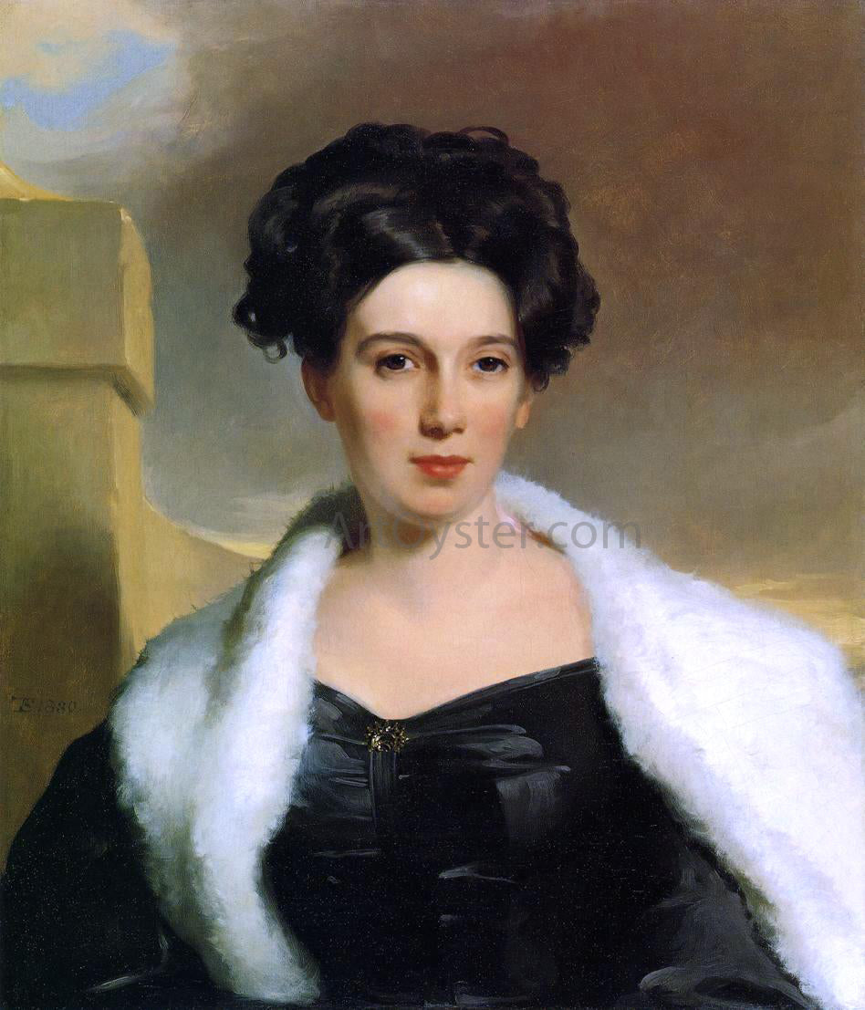  Thomas Sully Mary Anne Heide Norris - Hand Painted Oil Painting