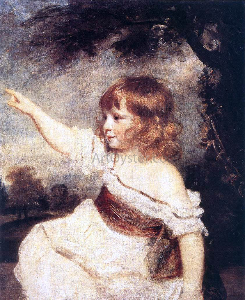  Sir Joshua Reynolds Master Hare - Hand Painted Oil Painting