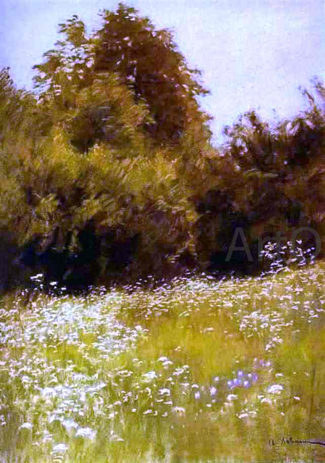  Isaac Ilich Levitan Meadow on the Edge of a Forest - Hand Painted Oil Painting
