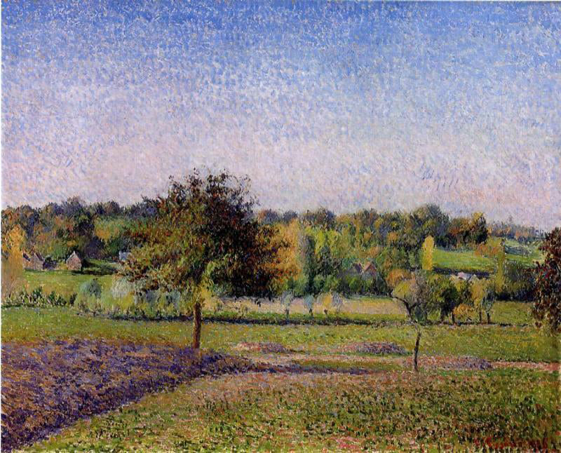  Camille Pissarro Meadows at Eragny - Hand Painted Oil Painting