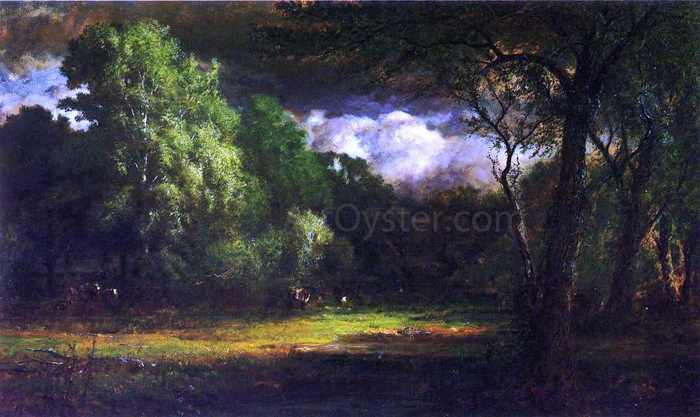  George Inness Medfield, Massachusetts - Hand Painted Oil Painting