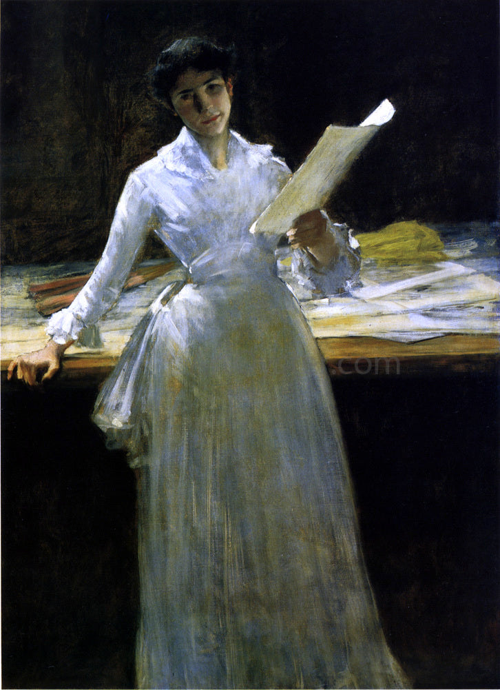  William Merritt Chase Memories - Hand Painted Oil Painting