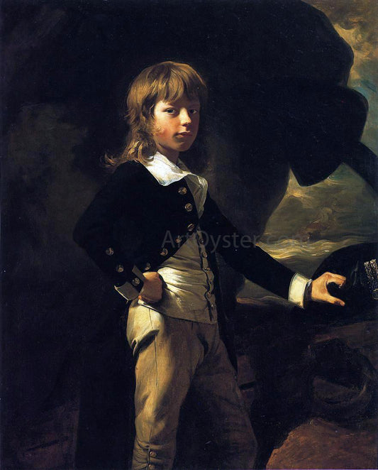  John Singleton Copley Midshipman Augustus Brine - Hand Painted Oil Painting