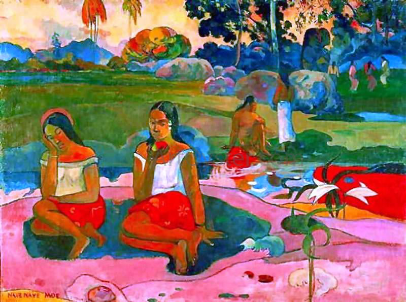  Paul Gauguin Miraculous Source - Hand Painted Oil Painting