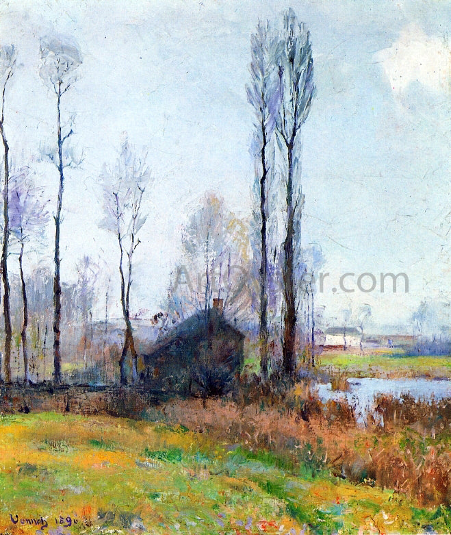  Robert Vonnoh Moist Weather (France) - Hand Painted Oil Painting