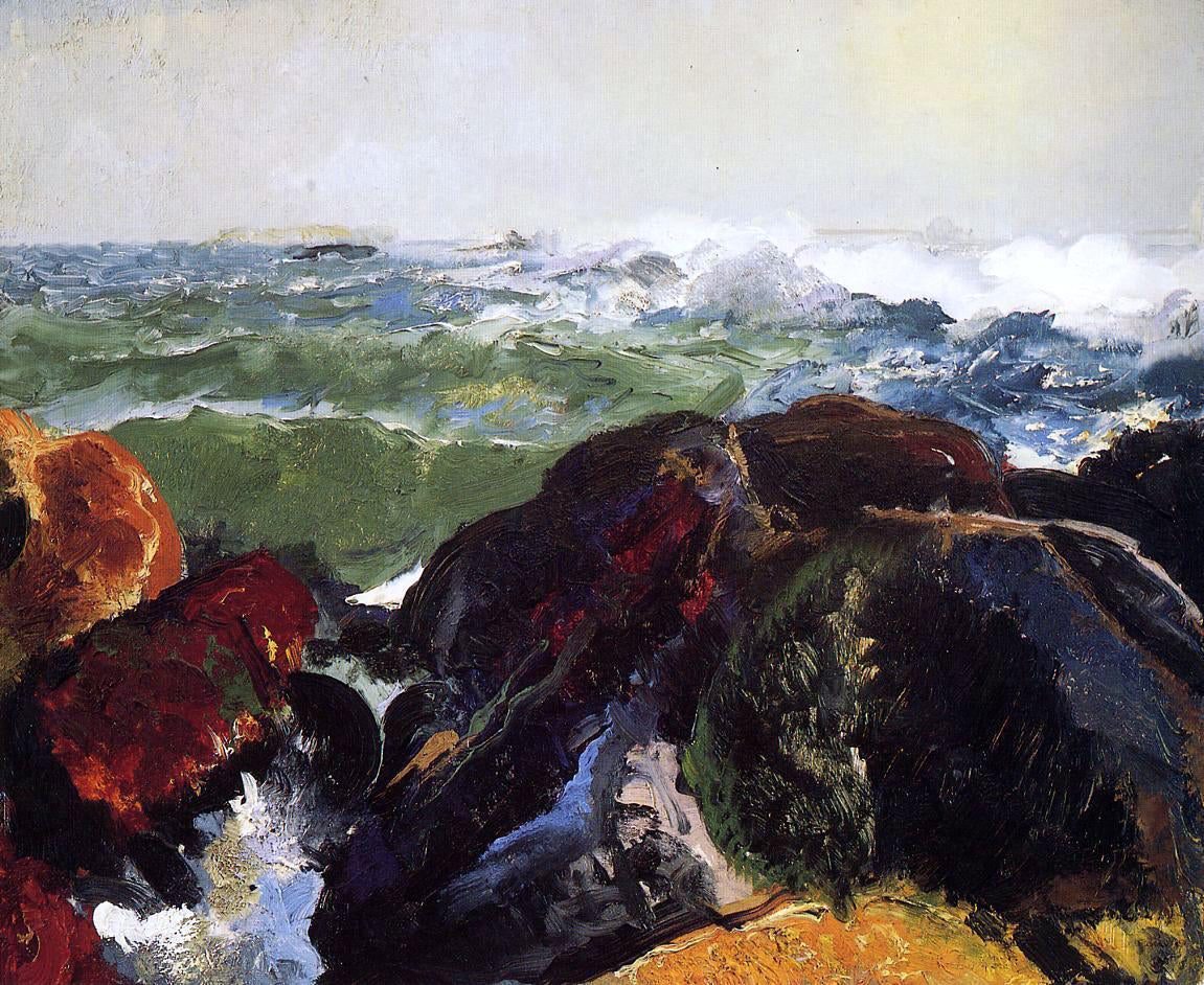  George Wesley Bellows Monhegan Island - Hand Painted Oil Painting