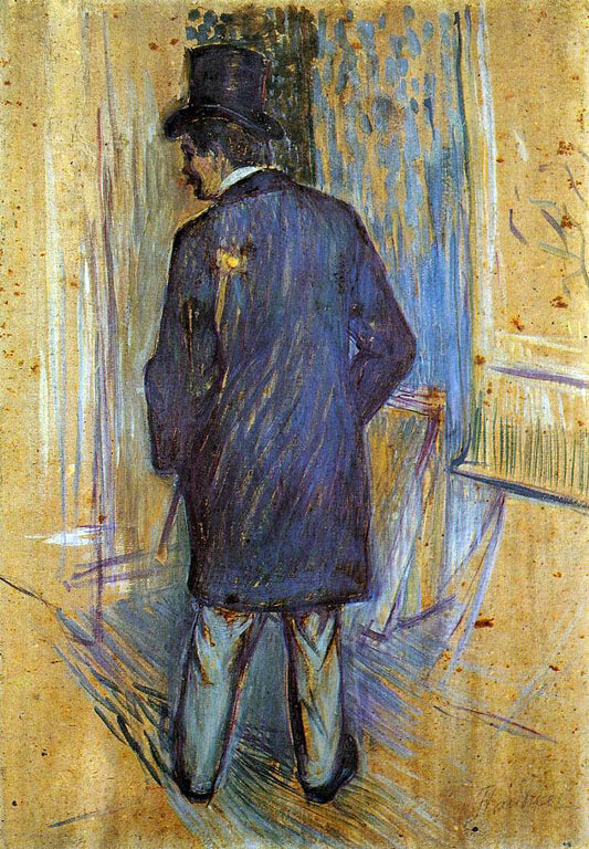  Henri De Toulouse-Lautrec Monsieur Louis Pascal from the Rear - Hand Painted Oil Painting