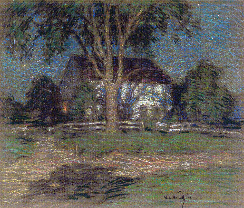  Willard Leroy Metcalf Moonlight - Hand Painted Oil Painting