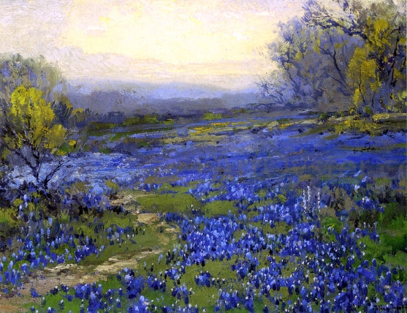  Julian Onderdonk Morning in the Bluebonnets - Hand Painted Oil Painting