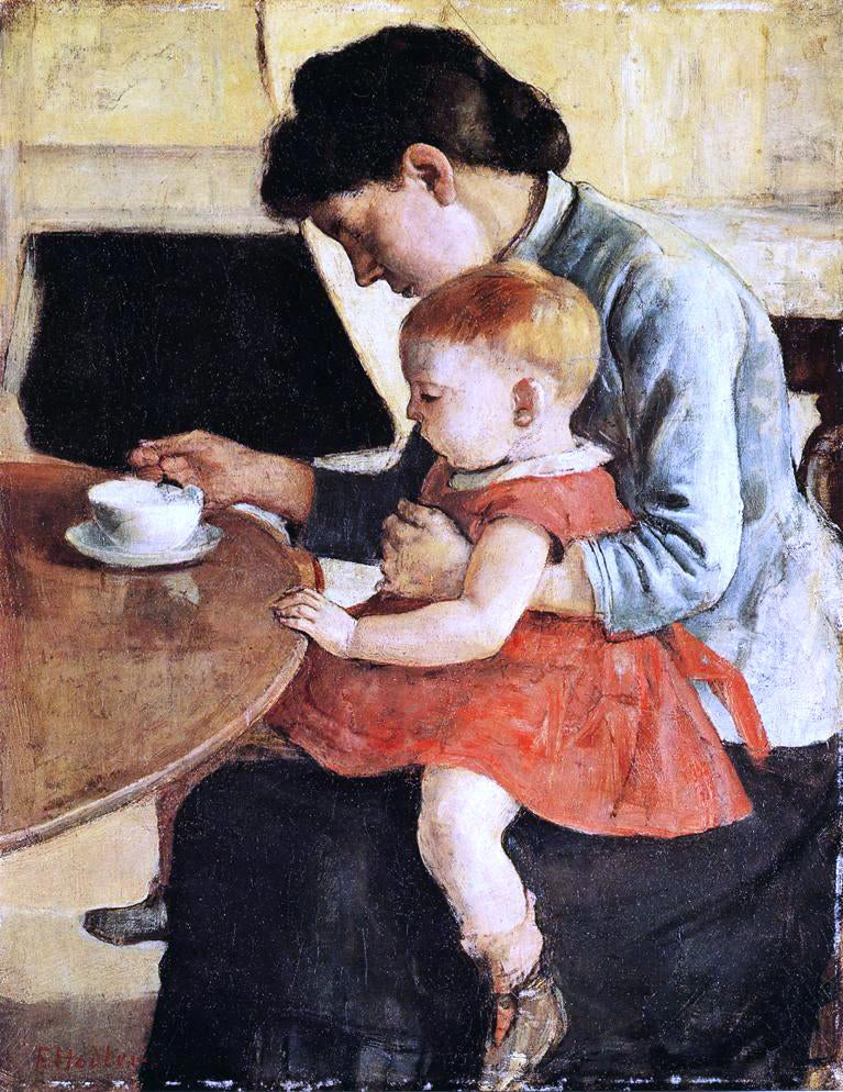  Ferdinand Hodler Mother and Child - Hand Painted Oil Painting