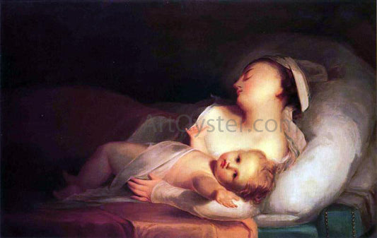  Thomas Sully Mother and Child - Hand Painted Oil Painting