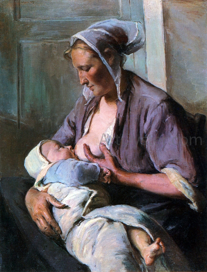  Elizabeth Nourse Motherhood - Hand Painted Oil Painting