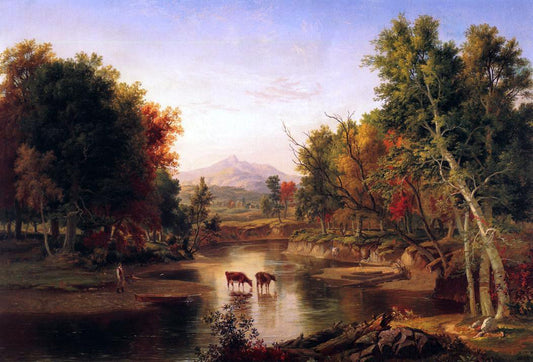  Samuel Lancaster Gerry Mount Chocorua - Hand Painted Oil Painting