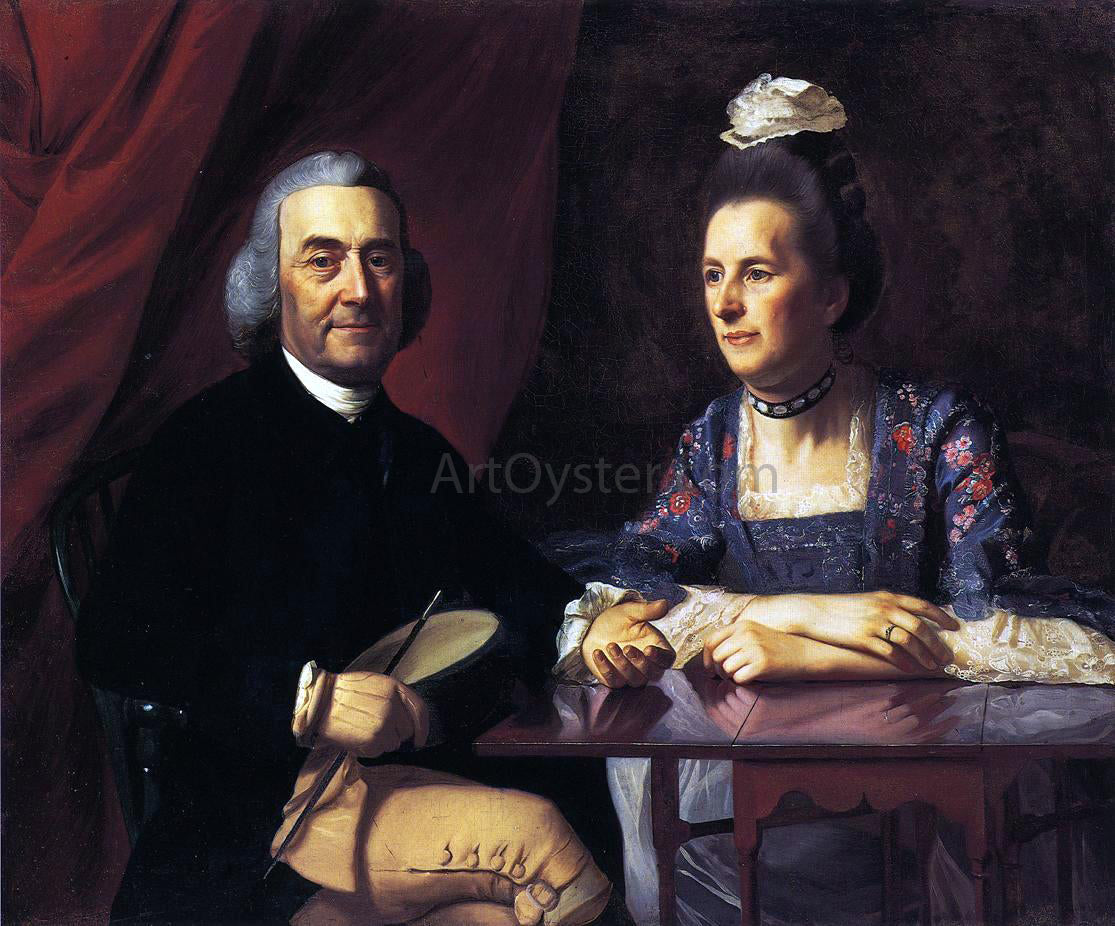  John Singleton Copley Mr. and Mrs. Isaac Winslow (Jemina Debuke) - Hand Painted Oil Painting