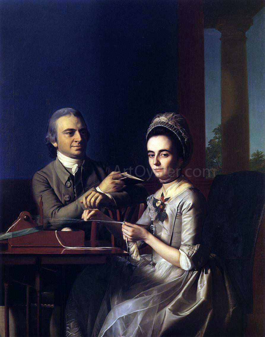  John Singleton Copley Mr. and Mrs Thomas Mifflin (Sarah Morris) - Hand Painted Oil Painting